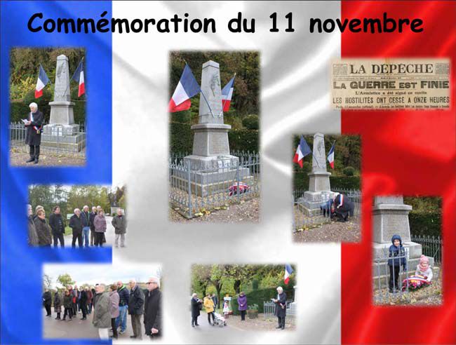 Cérémonie commémorative du 11 novemebre 1918