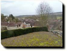 Vue sur les côteaux de Fourchaume